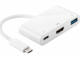MicroConnect Stanice/replikátor USB-C (USB3.1CCOM2)