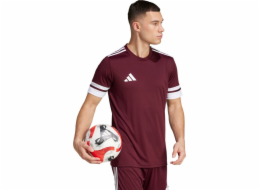 Adidas Pánské vínové tričko Squadra 25 JC8675 XL