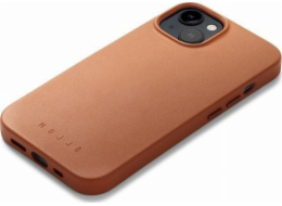 Troubadour Goods Limited Kožené pouzdro Mujjo - kožené pouzdro kompatibilní s MagSafe pro iPhone 14 Plus (hnědé)