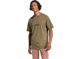 Adidas Pánské tenisky Essentials Linear Single khaki JE9001 L