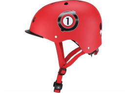 Globber Dětská univerzální závodní helma Elite Lights 507-102 Nová červená