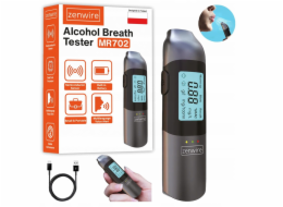 Zenwire Profesionální policejní dechový analyzátor bez náustku s dobíjecí baterií USB-C