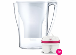 BWT filtrační konvice Aqualizer Home 2,7 l bílá - manuální s kartuší Mg2+