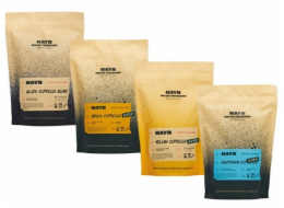 HAYB Mletá káva DARK Espresso Starter Pack 4x250g