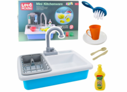LeanToys Elektrický kuchyňský dřez s cirkulací vody, měnící barvu pod horkou vodou, 12 kusů.
