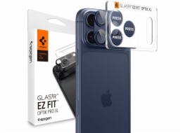 Spigen Ochranné pouzdro Optik Pro XL Glas.TR „EZ Fit“ pro iPhone 17 Pro Max modré