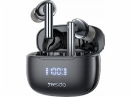 Yesido Sluchátka yesido TWS23 (ANC) LED BT 5.3 ČERNÁ sluchátka