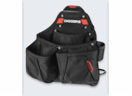 Rosfix Kapsa Diggers Quick Click BlackRed Carpenter's Pocket