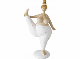 Boltze Porcelánová figurka Jóga, žena, 22 cm