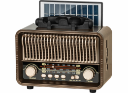 NoName Přenosné analogové solární rádio Kruger&Matz model KM0832