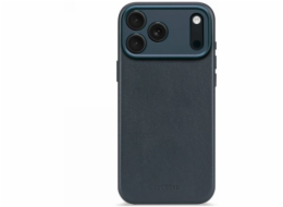 Elmarc Decoded Leather Backcover - ochranný kožený kryt pro iPhone 17 Pro Max kompatibilní s MagSafe (tmavě modrá)