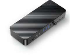 Orico Dokovací stanice/replikátor USB-C 10 Gbps, 2x DP 4K, HDMI 4K, PD 60W, 36x USB-A, SD karty, audio