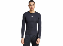 Adidas Pánské tričko s dlouhým rukávem Techfit černé JP2944 XL