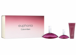 Calvin Klein SADA Euphoria Woman EDP sprej 100ml + EDP 30ml + TĚLOVÉ MLÉKO 100ml