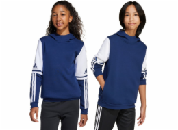 Adidas Dětská mikina s kapucí Squadra 25, tmavě modrá, JD4804, 152 cm