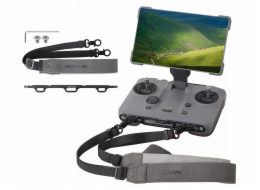 SunnyLife Držák popruhu na krk a ramenní popruh pro dálkové ovládání dronu DJI RC Pro 2 / GS013-H