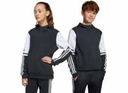 Adidas Dětská mikina s kapucí Squadra 25, černá, JE2768, 128 cm