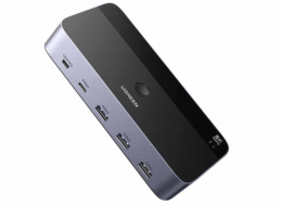 Ugreen KVM přepínač DisplayPort 2v2o AK700