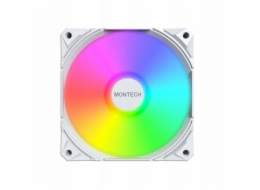 Montech Ventilátor Fan E28 ARGB PWM bílý 120mm