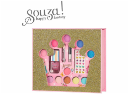 Souza Dětská kosmetická krabička 15dílná sada Crown