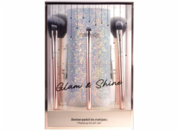 Intervion Sada štětců na make-up Inter Vion Glam&Shine s pouzdrem