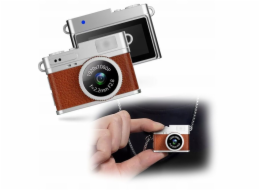 Xrec Mini digitální fotoaparát X4 2mp 1080p LCD 0.96 Přívěsek na klíče / X4 Hnědá