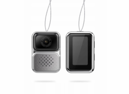 Xrec Digitální fotoaparát Mini X3 2mp Video LCD 0.96 Klíčenka s digitálním fotoaparátem / stříbrná