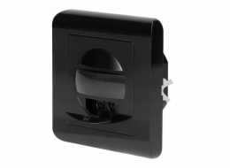 Orno 2vodičový snímač pohybu 160 stupňů IP20 300W do krabice, černý, 5letá záruka OR-CR-261/B