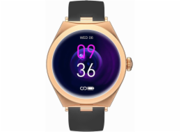 Gravity Chytré hodinky Smartwatch růžovo-zlatá černá GT25-3
