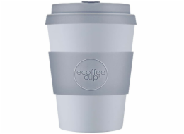Ecoffee cup Ekologický hrnek na kávu s třpytivými barvami 350ml - stříbrný