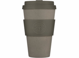 Ecoffee cup Ekologický kelímek na kávu, kelímek s sebou, jednobarevný, šedý, 400ml