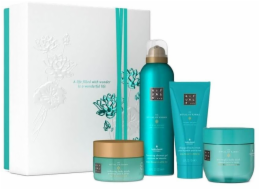 Rituals SET Tělový krém Ritual Of Karma 100ml + sprchová pěna 200ml + noční tělová maska 125ml + tělový peeling 125g