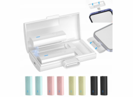 LensGo Bezdrátový mikrofon 2x s Lightning nabíječkou pro iPhone/518c