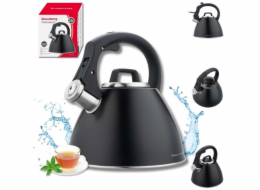 Klausberg Ocelová konvice s pískačkou 2,5 l KB-7952