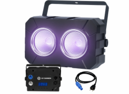 LIGHT4ME UV CANNON jevištní roleta 2x50W UV COB LED