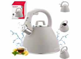 Klausberg Ocelová konvice s pískačkou 2,5 l KB-7953