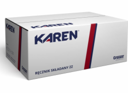Karen Karen - Papírové utěrky v ZZ skládání, 2vrstvé, celulózové - 3200 listů