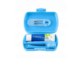 Curaprox cestovní sada pro děti modrá