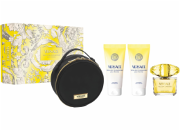 SET VERSACE SADA VERSACE Yellow Diamond Pour Femme EDT sprej 90ml + sprchový gel 100ml + tělové mléko 100ml + kosmetická taštička