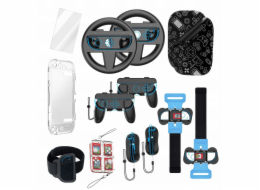 JYS Sada 14 v 1 příslušenství, rukojeti, pouzdro, nabíječka, stojan pro Nintendo Switch 2 / ns2317