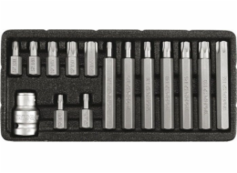 Yato Bezpečnostní šroubovákové bity Torx T20-T55 15 ks (YT-0417)