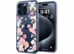 Spigen Liquid Crystal, květ - iPhone 15 Pro
