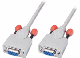 Lindy DB-9 - DB-9, 2m, šedá (31573)