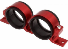 TurboWorks Držák palivového čerpadla 2x60mm červený