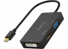Orico Adaptér AV, adaptér Orico Mini DisplayPort na HDMI, VGA, DVI