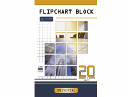 Interdruk Blok na flipchart A1 hladký, 50 listů