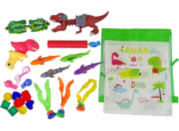 LeanToys Sada hraček s dinosaury na potápění