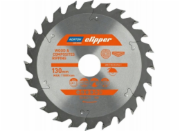 Norton KRUHOVÁ PILA NORTON 130 mm x 20 mm x 24 oz DŘEVO A KOMPOZITY ATB (2,6 / 1,6)