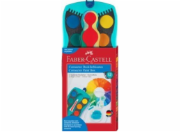 Faber Školní barvy Connector 12 odstínů v tyrkysové krabičce Faber-Castell [0|0]