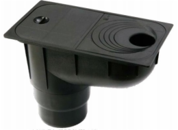 ExtraLink Sběrač usazenin z okapu O 110, černý [1]